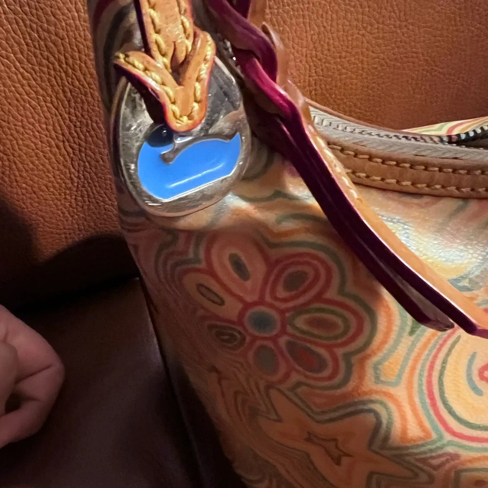 Dooney & Bourke Vibrant Yellow Hobo Bag - Picture 2 of 8